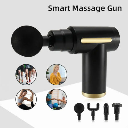 Rechargeable body massage gun